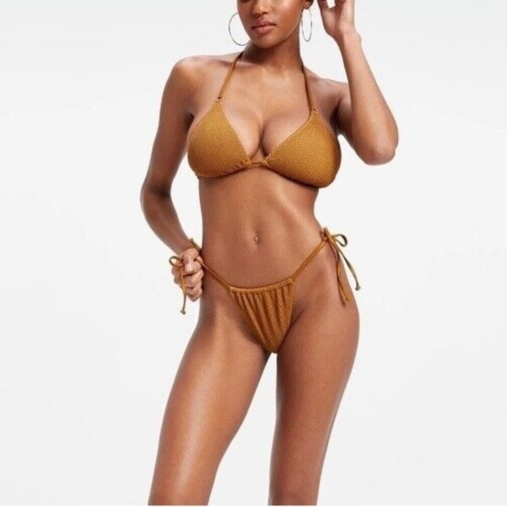 Good American Always Fits Tiny Ties Bottoms - Picture 3 of 7